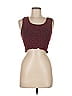 Devi 100% Rayon Burgundy Sleeveless Top One size - photo 1