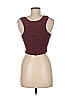 Devi 100% Rayon Burgundy Sleeveless Top One size - photo 2
