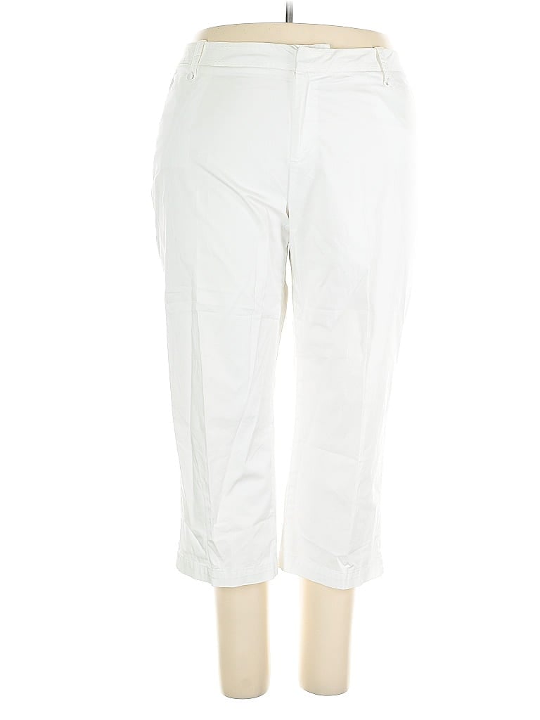 Pre-owned Coldwater Creek Casual Pants In White