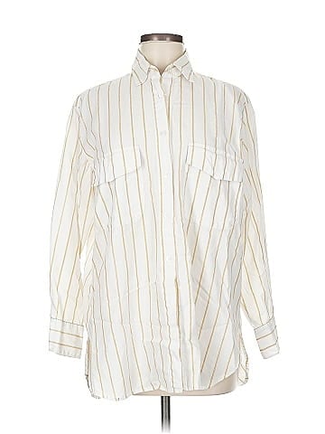 Diane von Furstenberg Long Sleeve Button-Down Shirt (view 1)