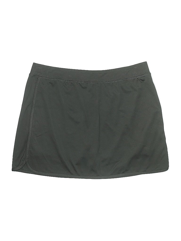 Pre-owned St. John's Bay Active Skort In Gray