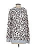 Unbranded Animal Print Silver Gray Sweatshirt Size S - photo 1