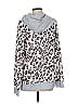 Unbranded Animal Print Silver Gray Sweatshirt Size S - photo 2