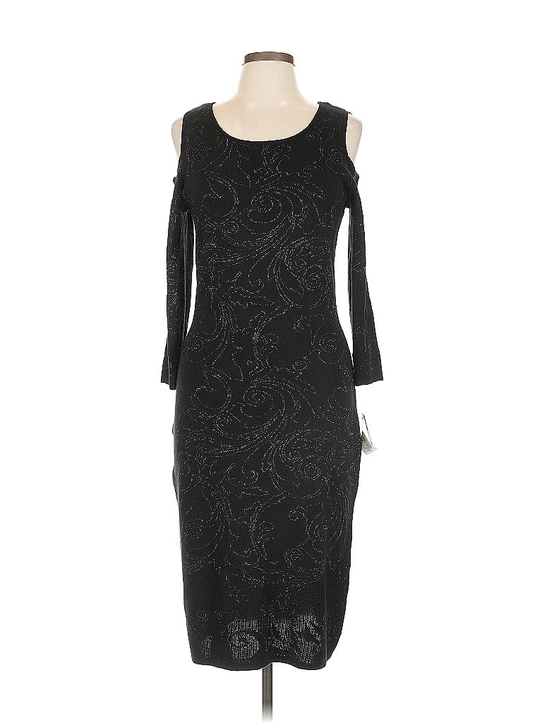 Pre-owned Taylor Cocktail Dress In Black