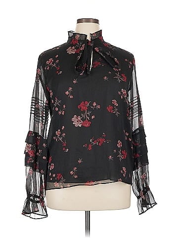 Lauren by Ralph Lauren Long Sleeve Blouse (view 1)