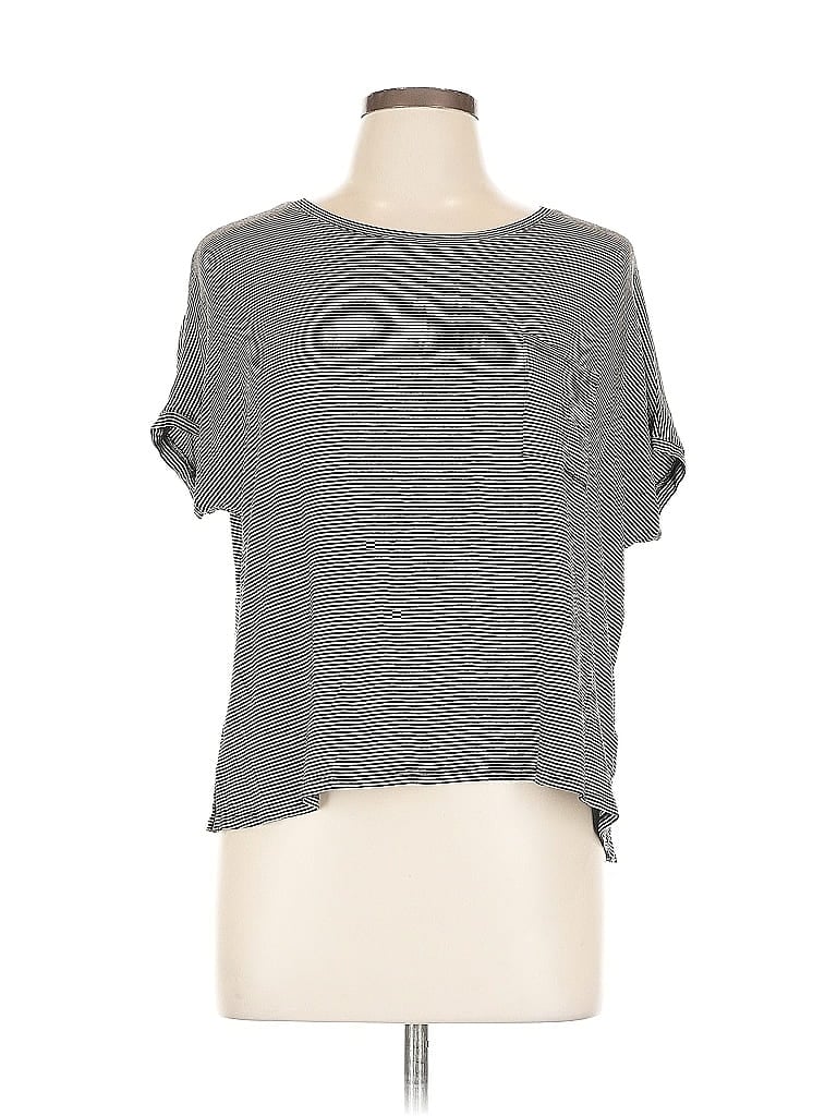 Pre-owned Project Social T Short Sleeve T-shirt In Gray