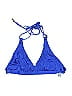 Shan Blue Swimsuit Top Size 10 - photo 1