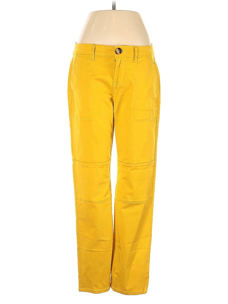 Pre-owned Cabi Casual Pants In Yellow