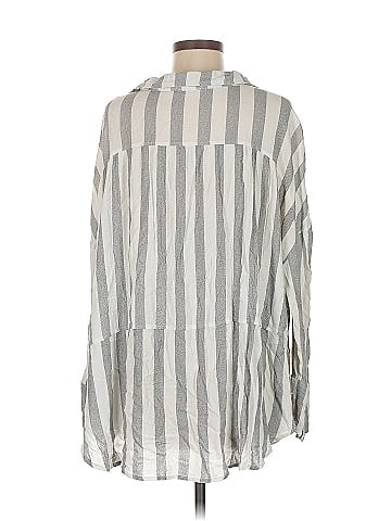 Glam Long Sleeve Button-Down Shirt (view 2)