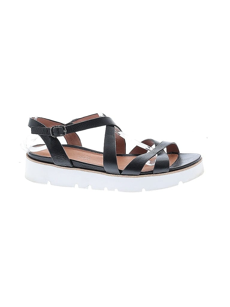Pre-owned Gentle Souls By Kenneth Cole Sandals In Black