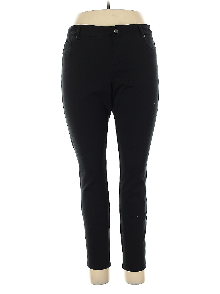Pre-owned New York And Company Active Pants In Black