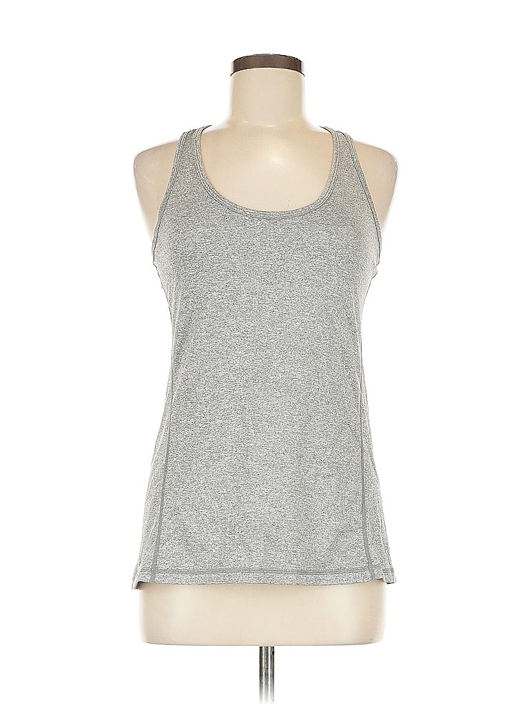 Pre-owned Icyzone Active Tank Top In Gray