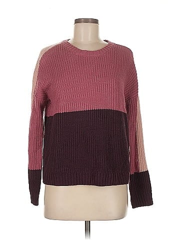 Pink Rose Pullover Sweater (view 1)