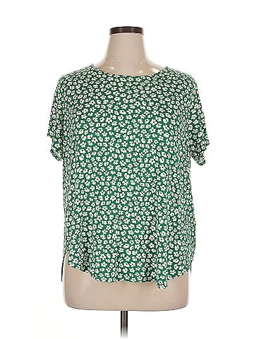 Philosophy Republic Clothing Short Sleeve Blouse (view 1)
