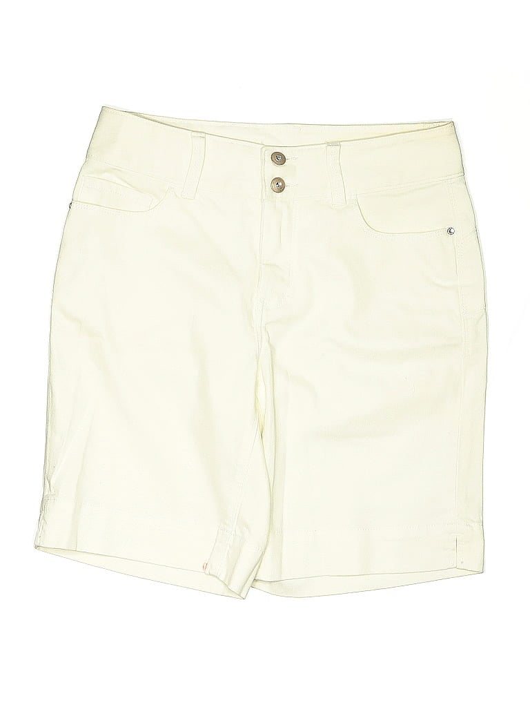Boston Proper Khaki Shorts In White