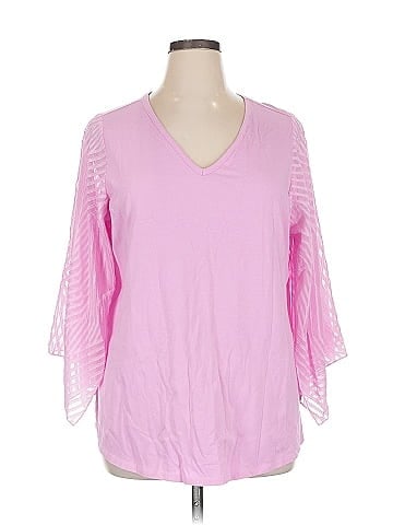 Belle By Kim Gravel 3/4 Sleeve Blouse (view 1)