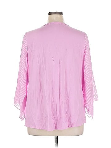 Belle By Kim Gravel 3/4 Sleeve Blouse (view 2)