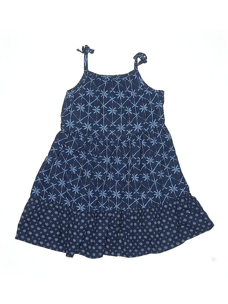 Pre-owned Carter's Kids' Dress In Blue