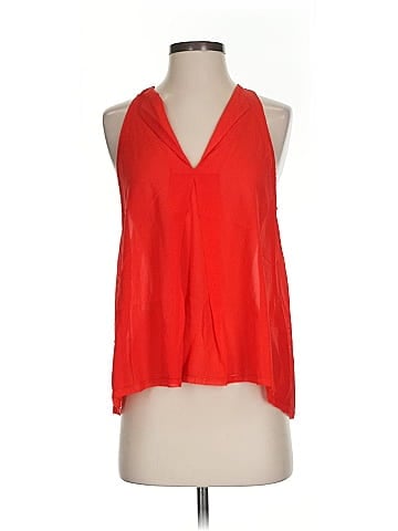 Alice + Olivia Sleeveless Silk Top (view 1)