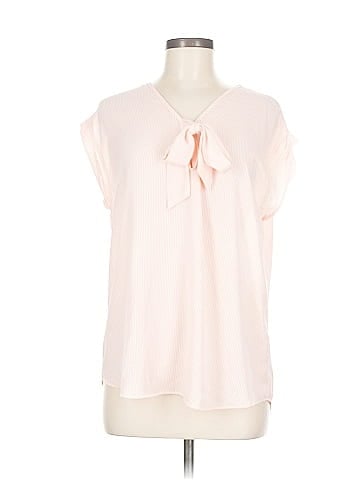 7th Avenue Design Studio New York & Company Short Sleeve Blouse (view 1)