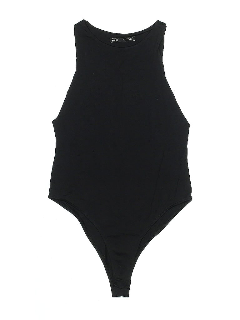 Click to view more detailed imagery on our partner's website Pre-owned Zara Bodysuit In Black