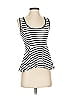 Green Envelope White Sleeveless Top Size S - photo 1