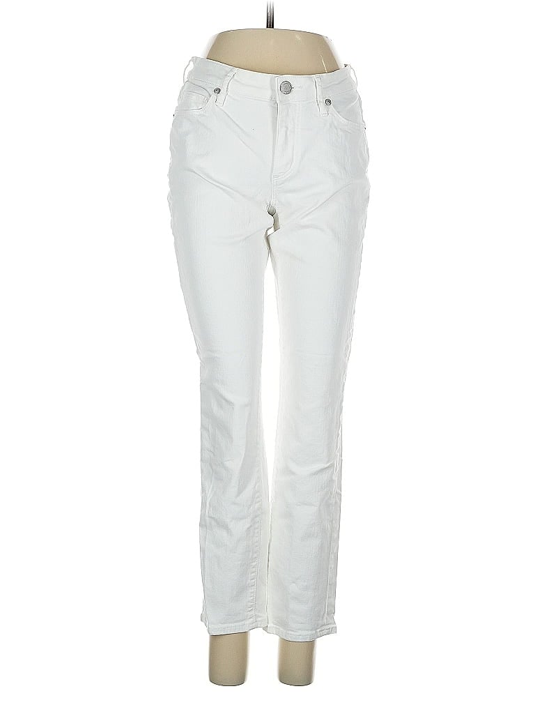 Pre-owned Ann Taylor Loft Jeans In White