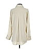 Open Edit 100% Polyester Ivory Long Sleeve Polo Size XS - photo 2