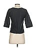 Assorted Brands 100% Cotton Black 3/4 Sleeve Top Size S - photo 2