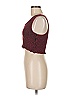 Devi 100% Rayon Burgundy Sleeveless Top One size - photo 5