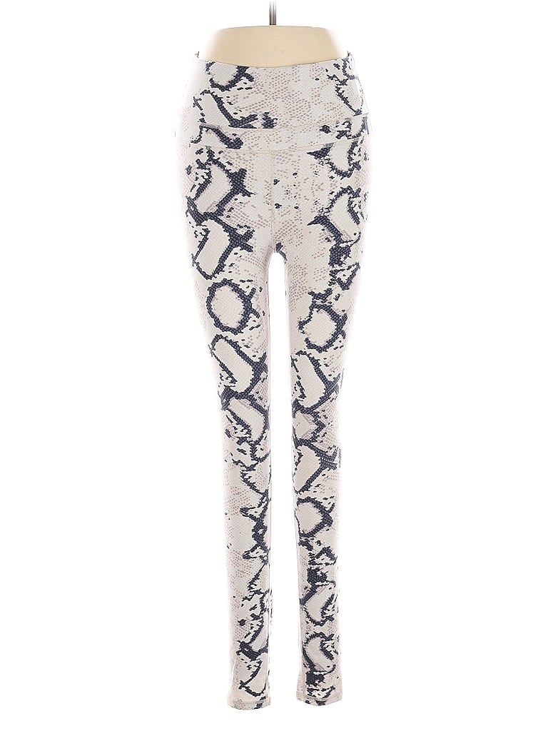 Pre-owned Varley Leggings In White