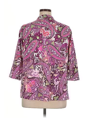 Belle By Kim Gravel 3/4 Sleeve Blouse (view 2)