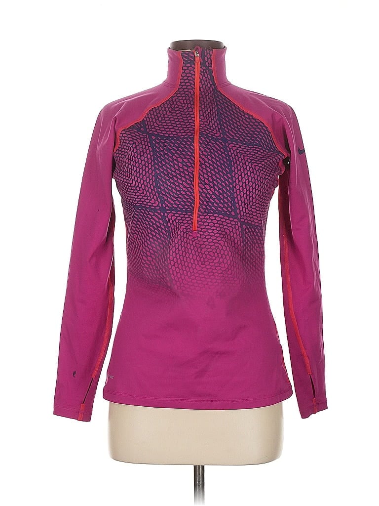 Pre-owned Nike Long Sleeve T-shirt In Purple