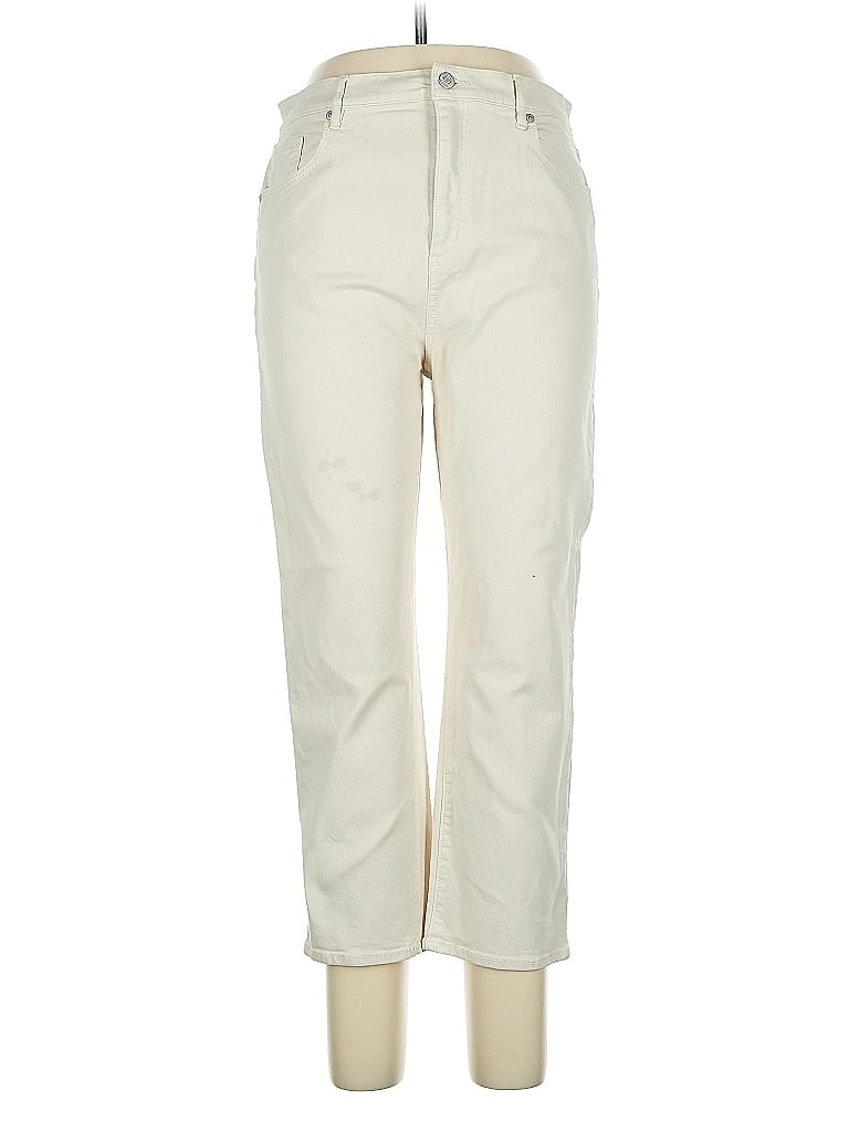 Pre-owned Ann Taylor Loft Jeans In White