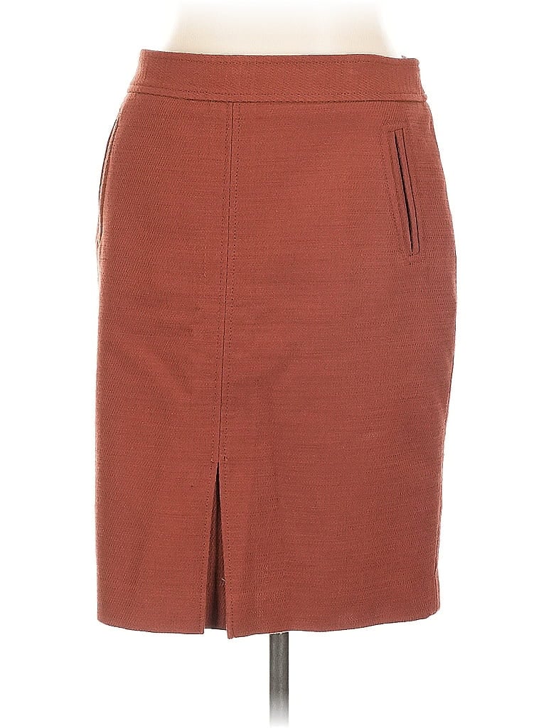 Pre-owned Ann Taylor Casual Skirt In Brown