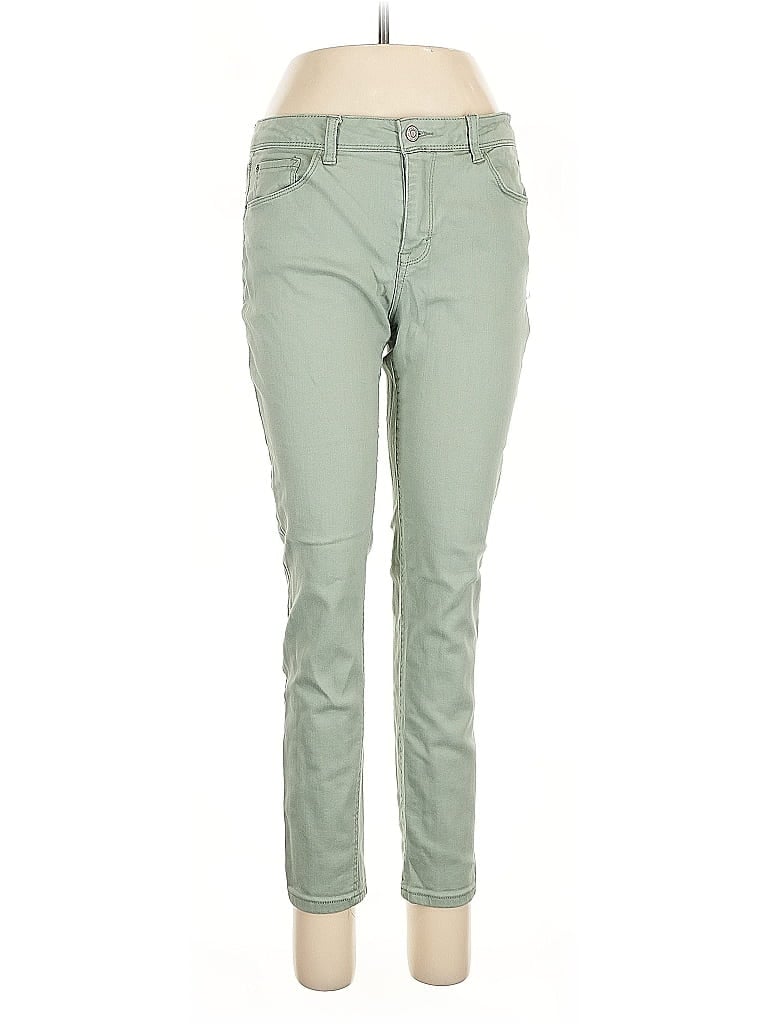 Pre-owned Kensie Casual Pants In Green