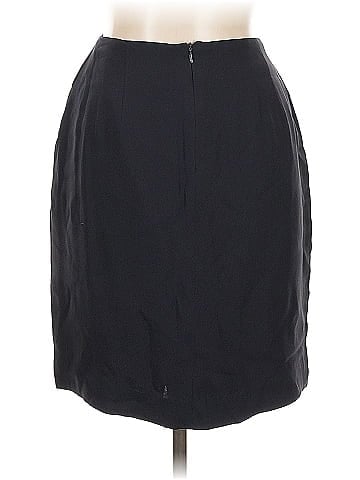Linda Allard Ellen Tracy Silk Skirt (view 2)