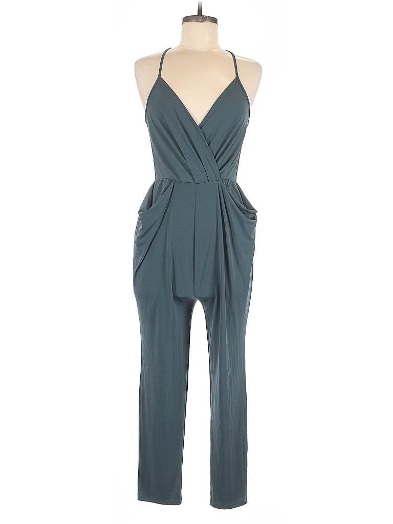 Pre-owned Bcbgeneration Jumpsuit In Blue
