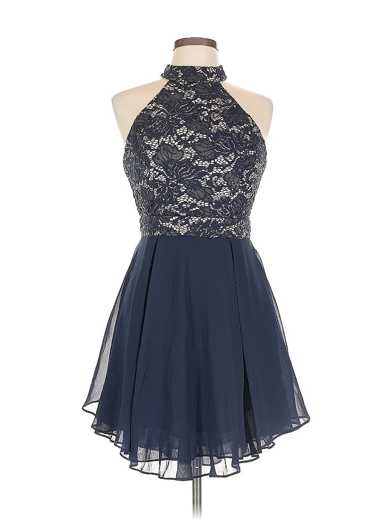 Pre-owned B. Smart Cocktail Dress In Blue
