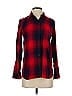Madewell Plaid Red Long Sleeve Button-Down Shirt Size XS - photo 1