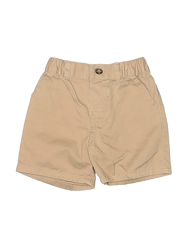 Pre-owned Carter's Kids' Khaki Shorts In Brown