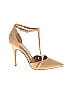 Jessica Simpson Tan Heels Size 10 - photo 1