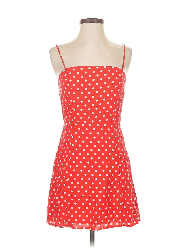 Pre-owned Wild Honey Sleeveless Top Red Sweetheart Neckline Tops