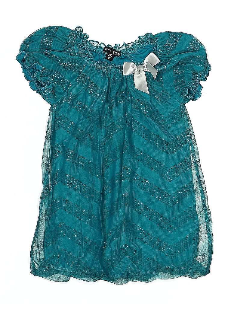 Pre-owned George Kids' Dress In Blue