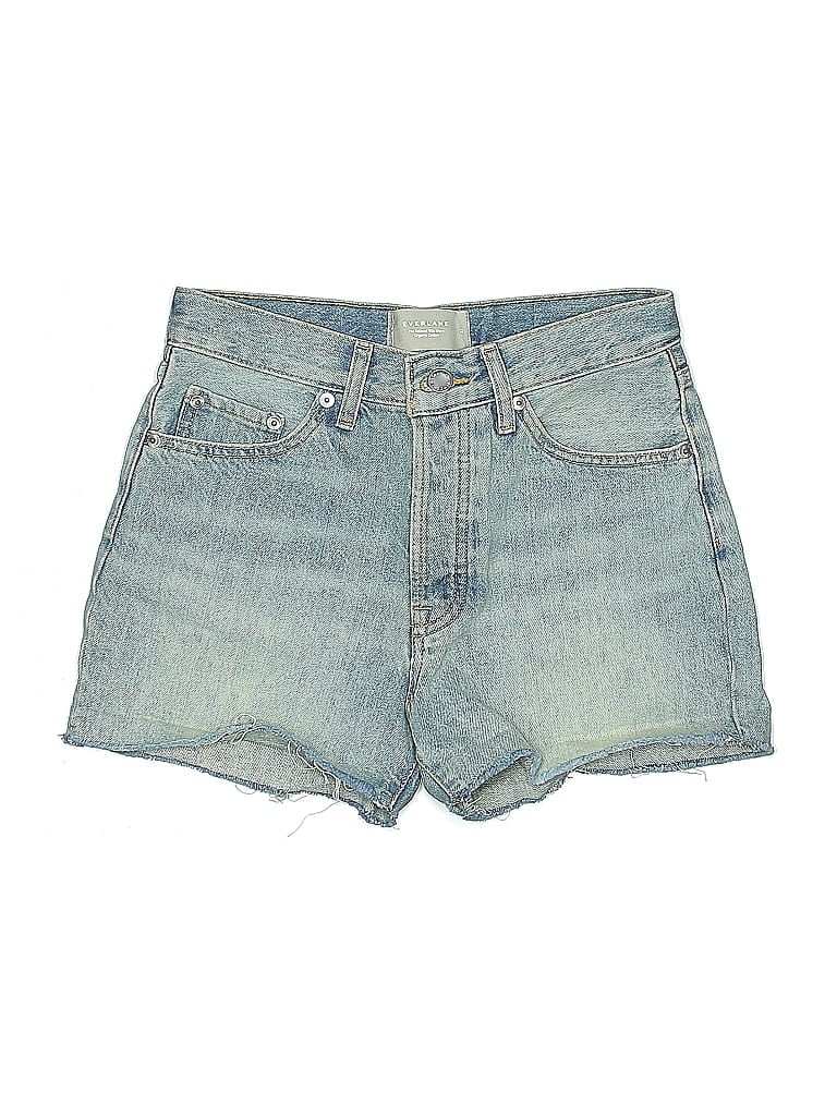 Pre-owned Everlane Denim Shorts In Blue