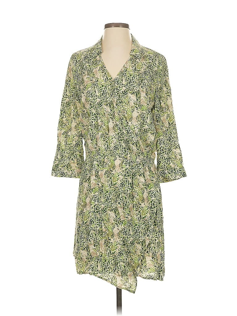 Pre-owned Cabi Casual Dress In Green