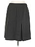 AK Anne Klein Chevron-herringbone Gray Black Wool Skirt Size 12 - photo 1