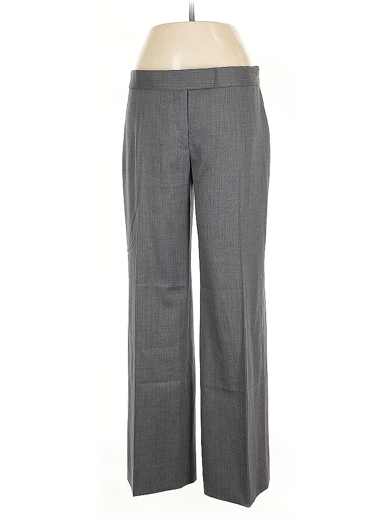 Pre-owned Stella Mccartney Wool Pants In Gray