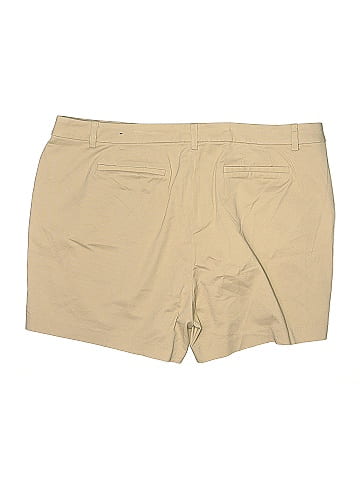 Lane Bryant Outlet Khaki Shorts (view 2)
