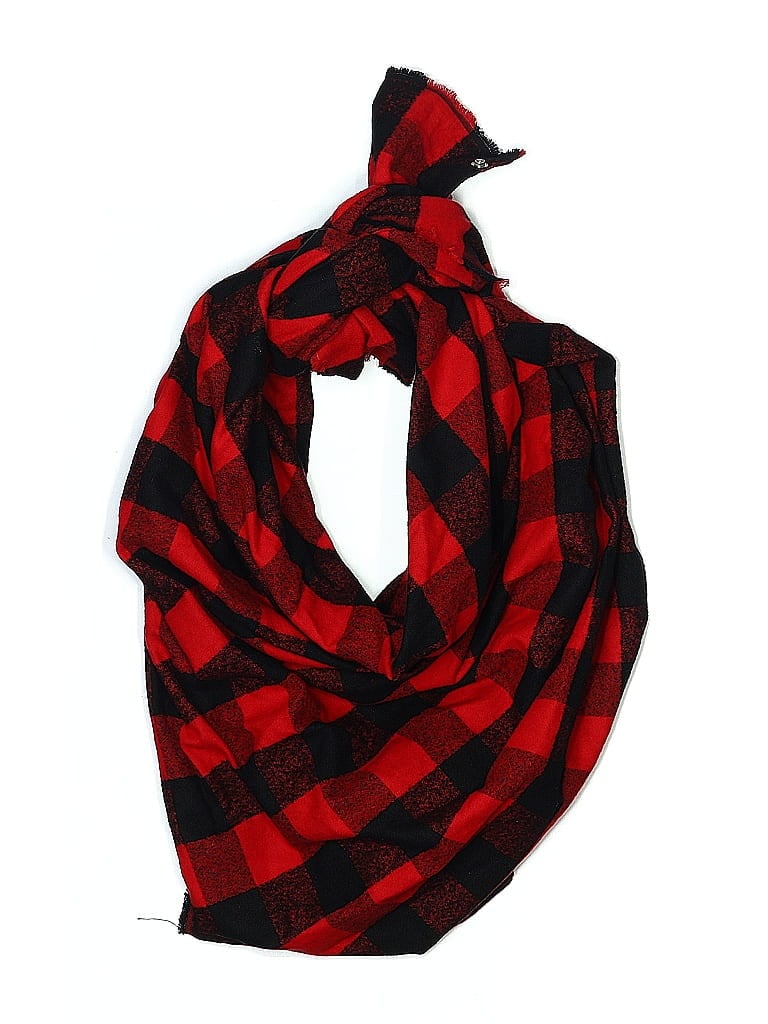Pre-owned Assorted Brands Scarf In Red